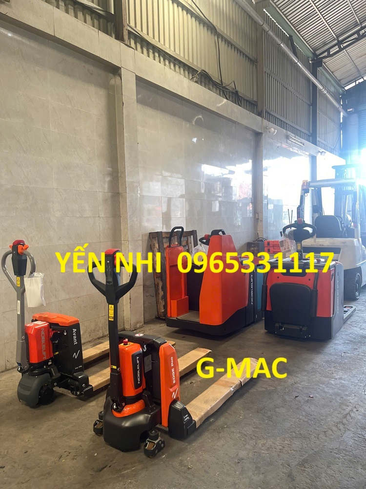 Xe nâng tay chạy điện kéo pallet 1500kg 